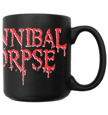 CANNIBAL CORPSE - LOGO RED & WHITE